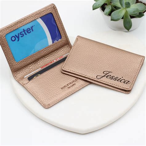 personalised travel card wallet